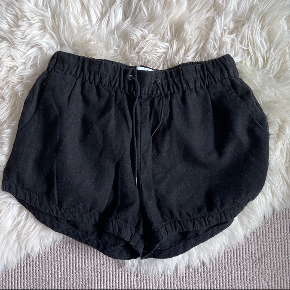 Linen Black Shorts Brand New Vero Moda Small - Picture 2 of 14